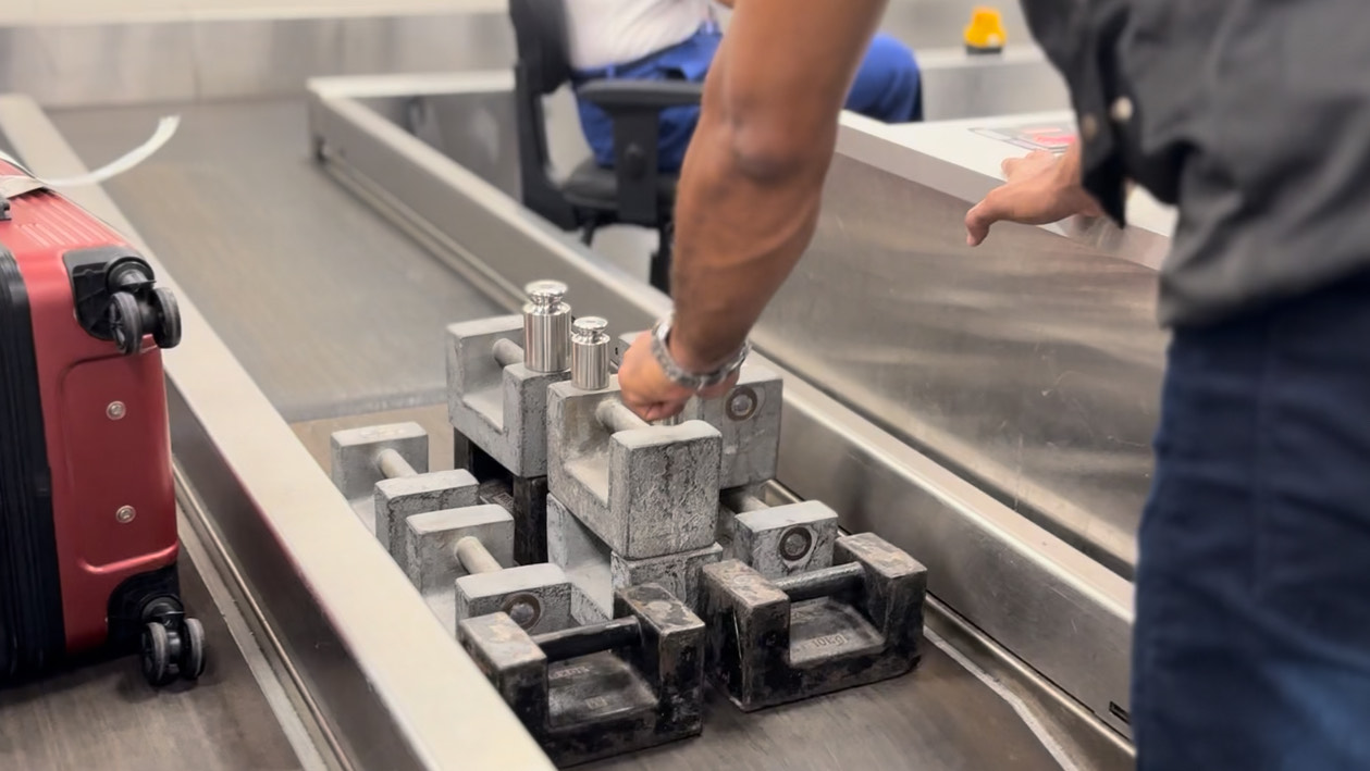 ITPS fiscaliza balanças do Aeroporto Santa Maria em Aracaju